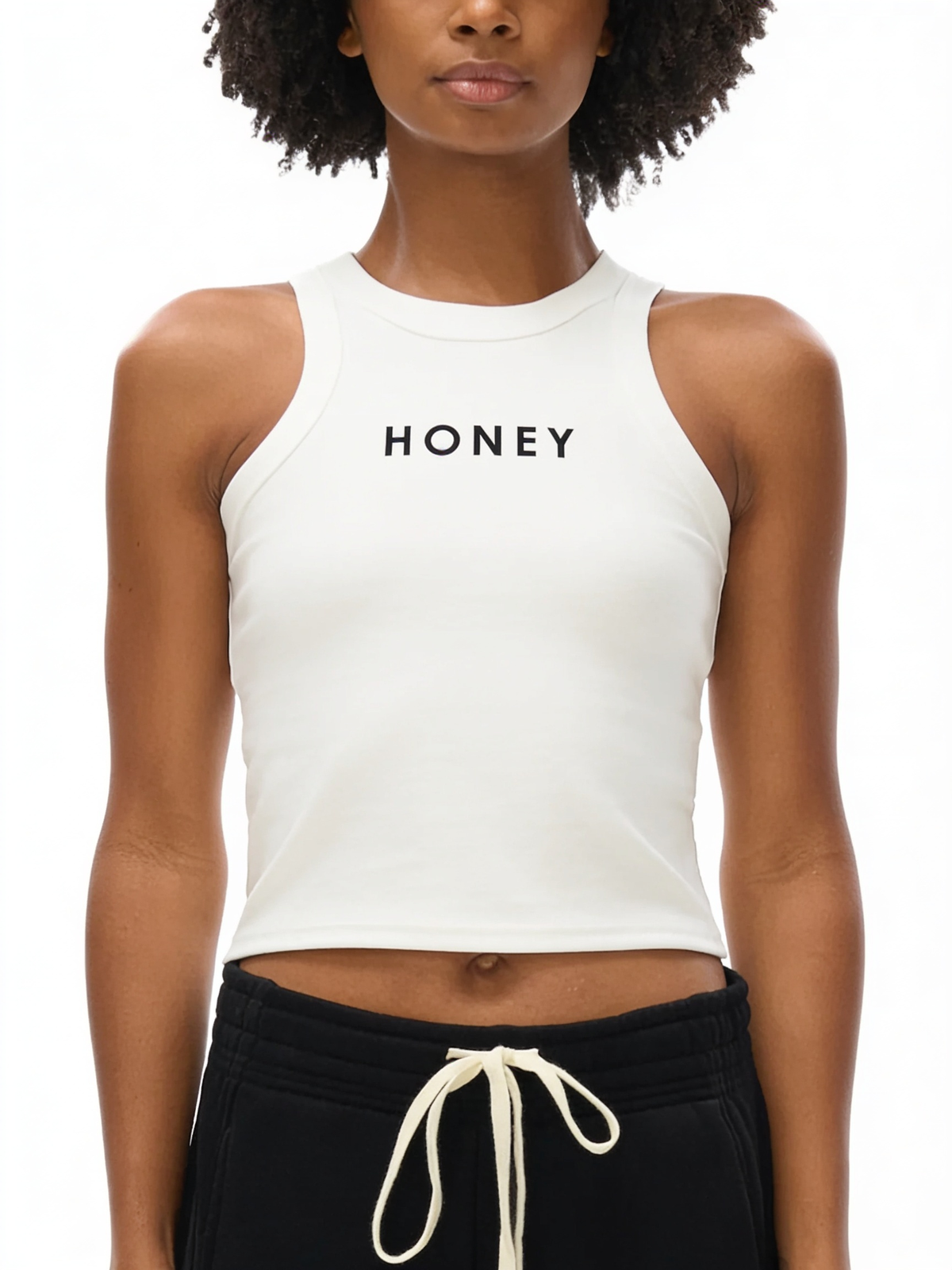 Honey Script Tank Top