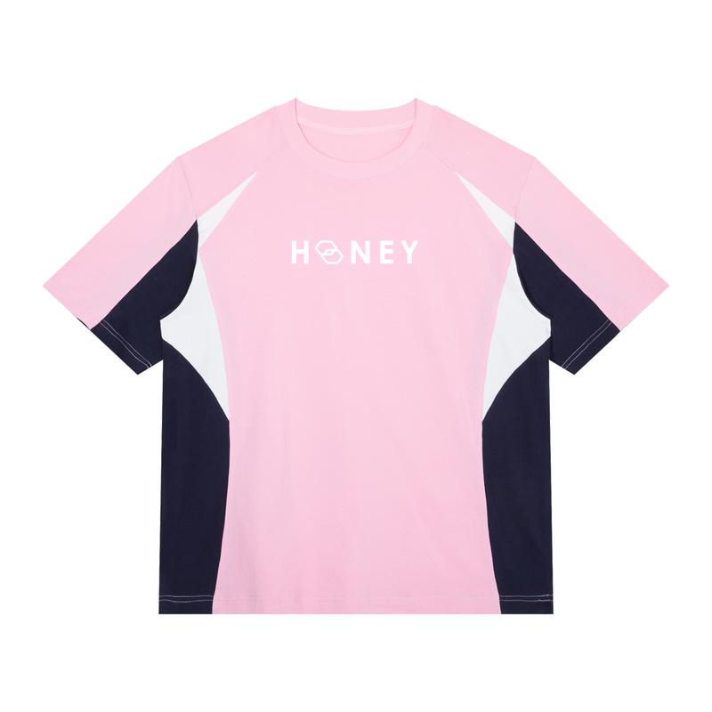 Honey Color Block T-Shirt