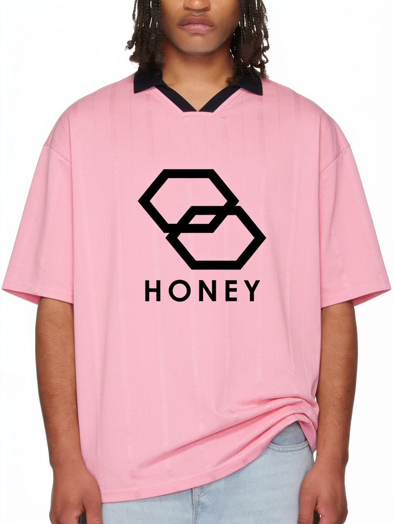 Pink Unisex Boxy Soccer Jersey
