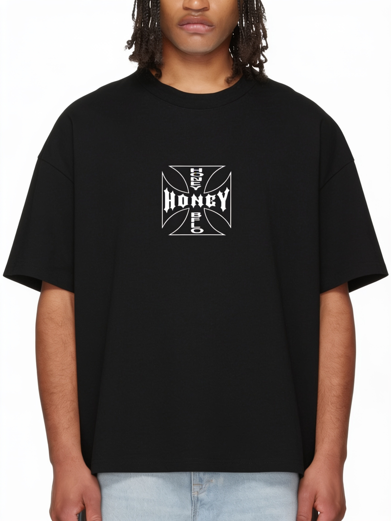 Honey Chopper Boxy Oversized T-Shirt