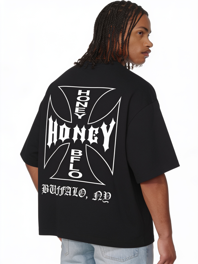 Honey Chopper Boxy Oversized T-Shirt