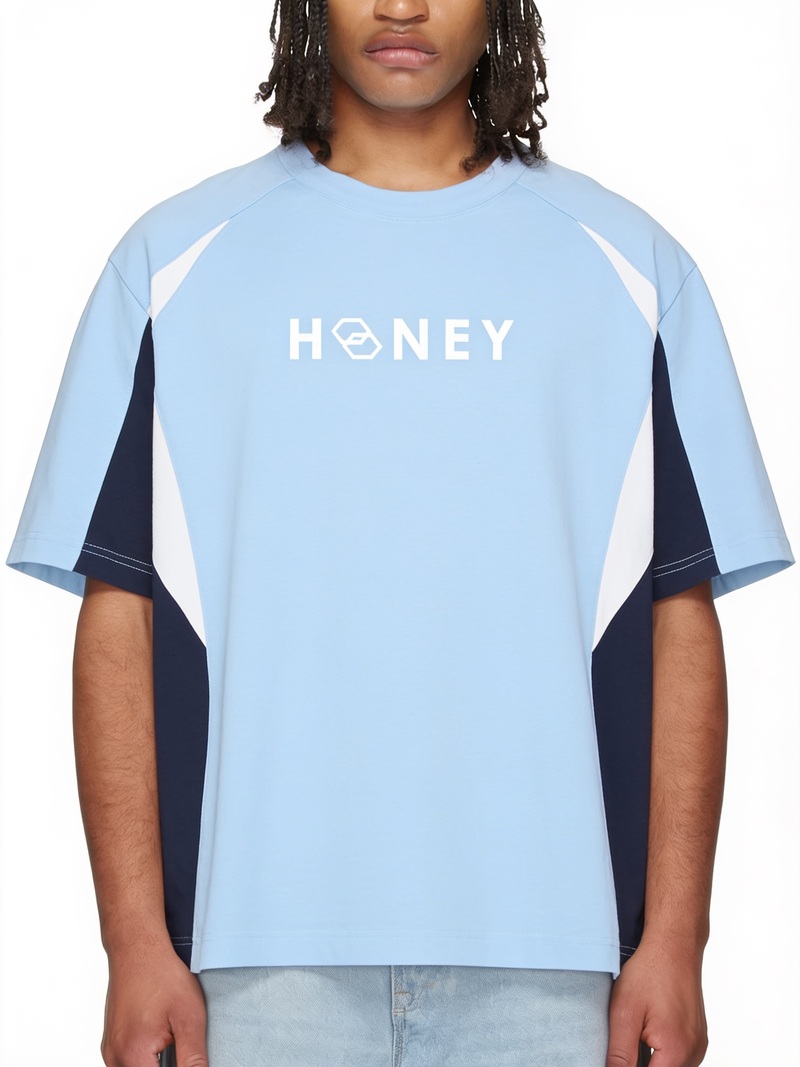 Honey Color Block T-Shirt